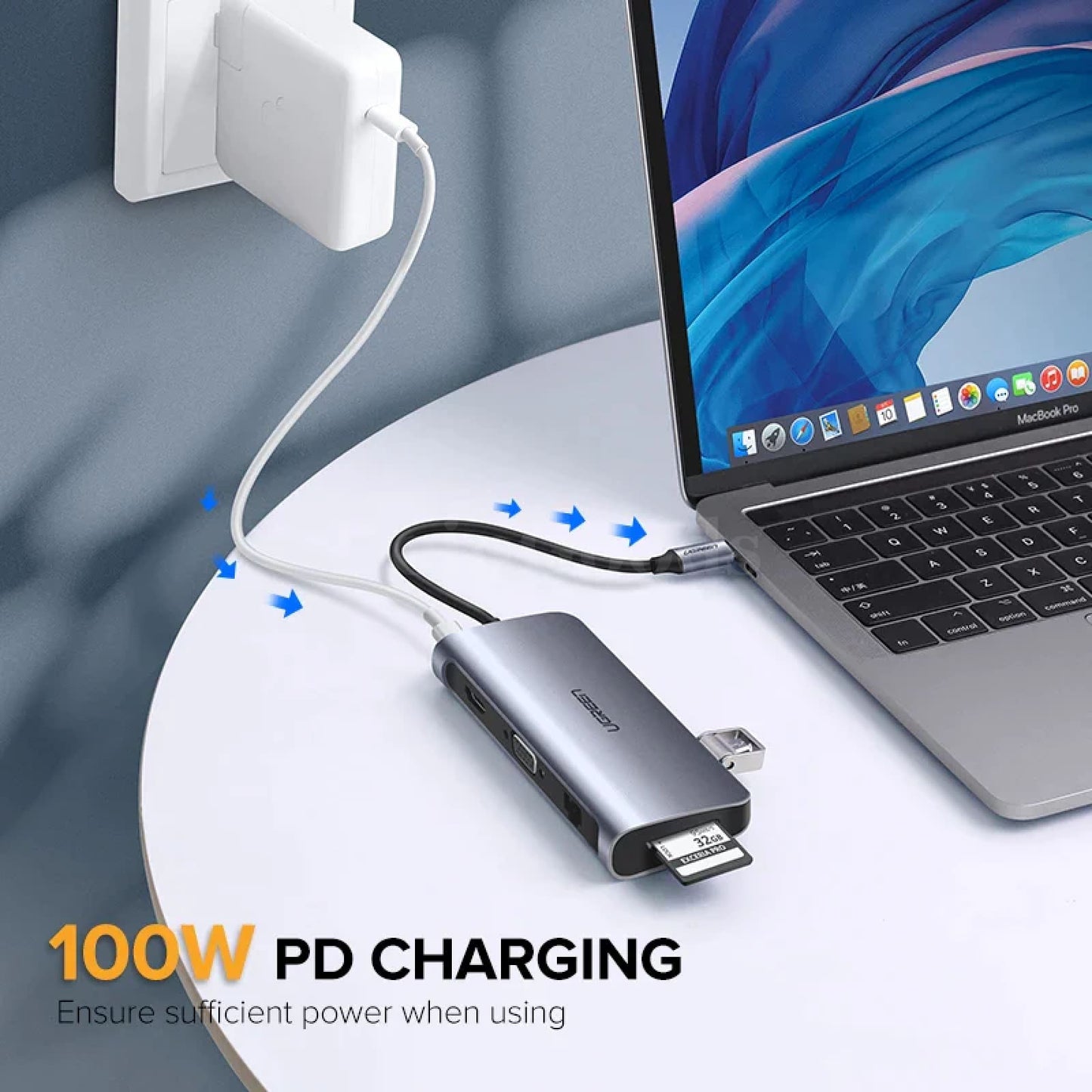 Ugreen Thunderbolt 3 Dock Usb Type C To Hdmi Hub Adapter Converter Macbook Dex 301635