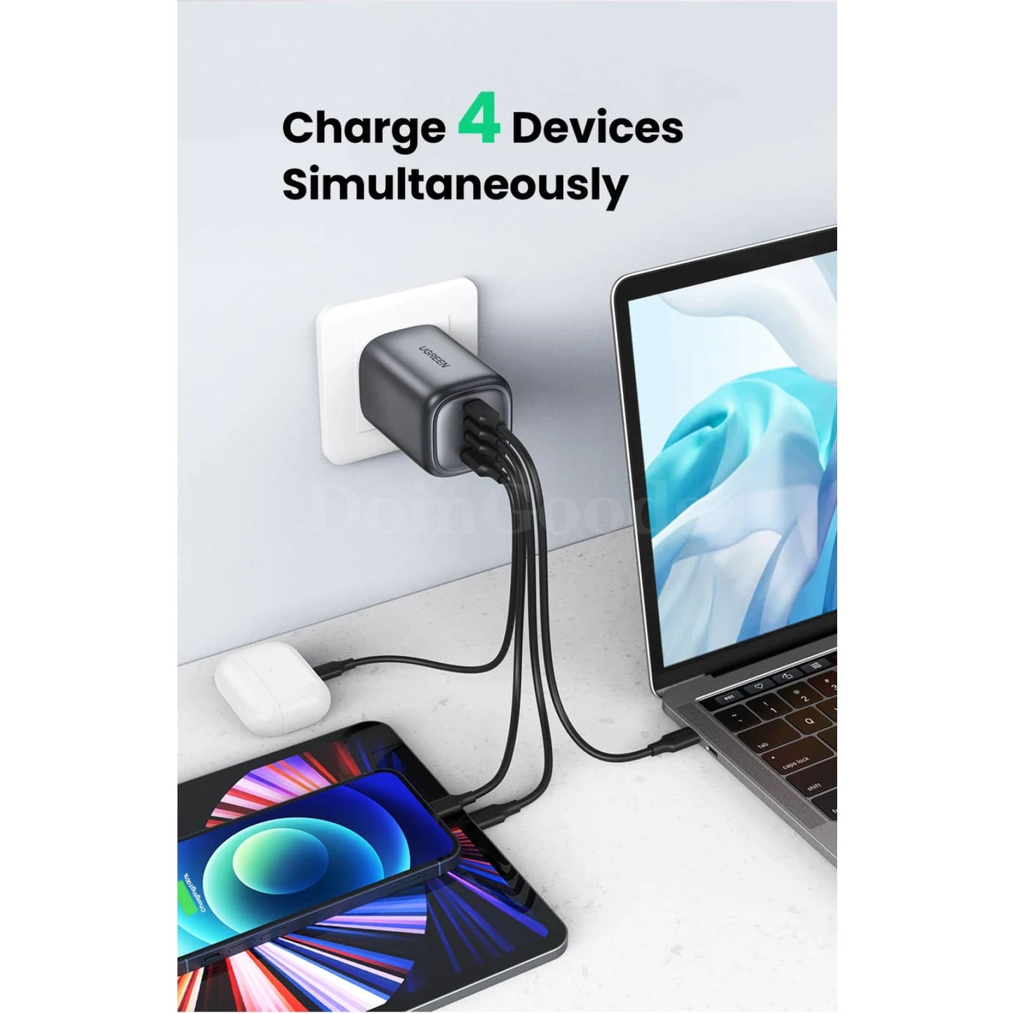 Ugreen Uk Plug Gan 100W/65W Fast Charger For Macbook Iphone 14 Xiaomi 301635