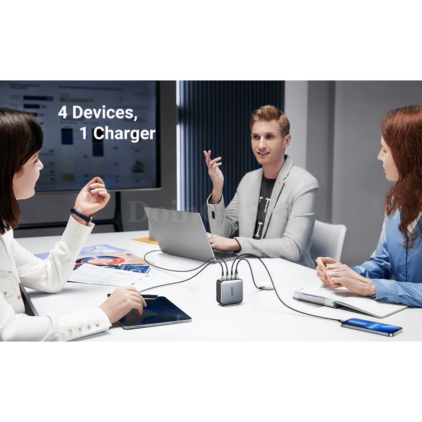 Ugreen Us Plug Gan Laptop Charger 100W/65W Fast Charging 301635