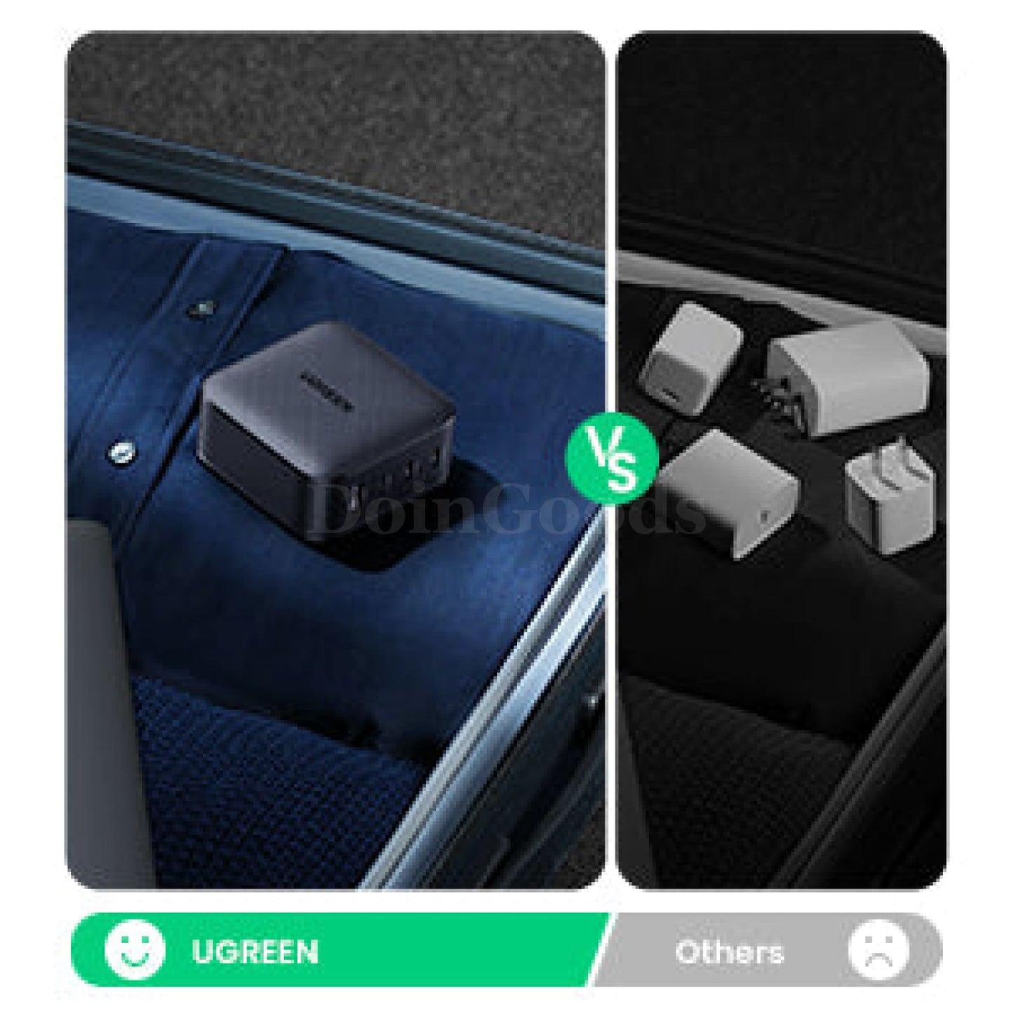 Ugreen Us Plug Gan Laptop Charger 100W/65W Fast Charging 301635