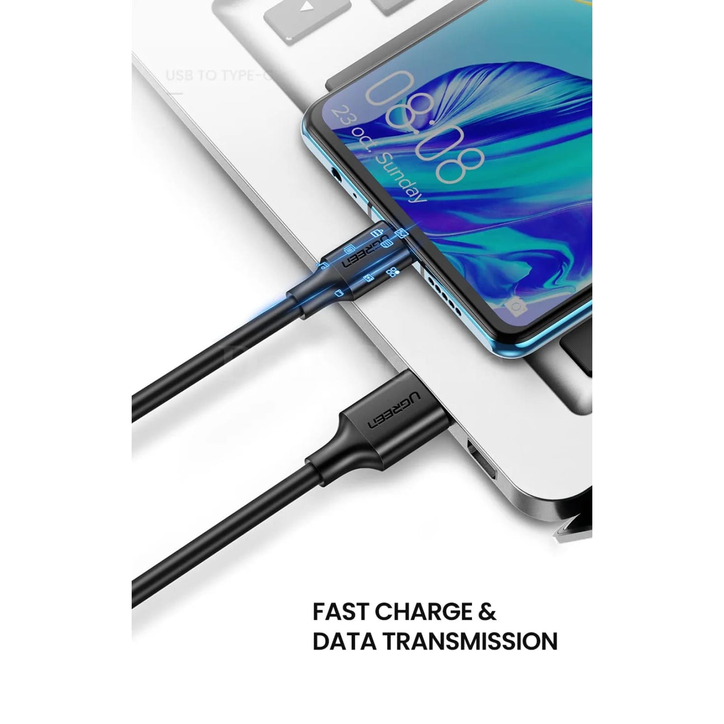 Ugreen Usb 3.0 A To Type C Cable 5Gbps Superspeed Data Ipad Pro Ssd M2 Enclosure 301635