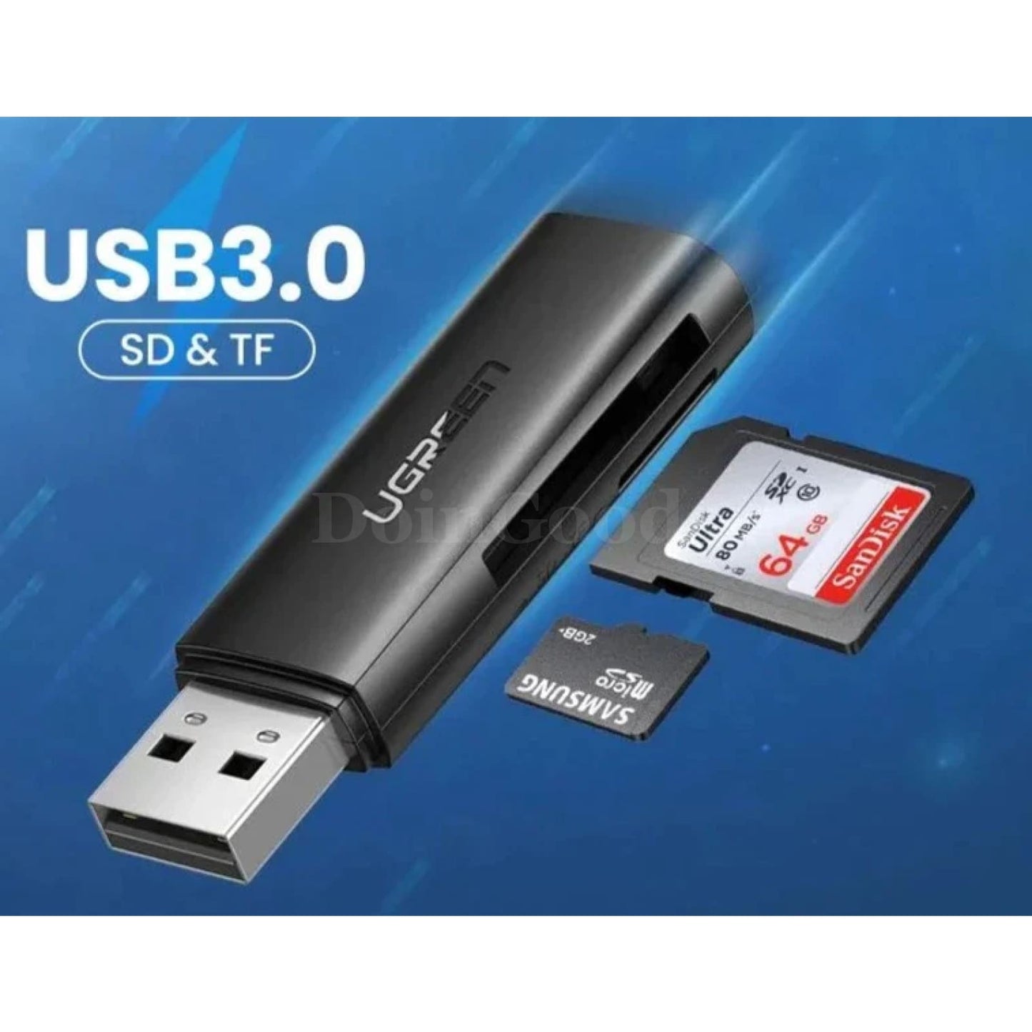 Ugreen Usb 3.0 Card Reader Multi Smart Adapter For Sd Micro Tf Pc Laptop 301635