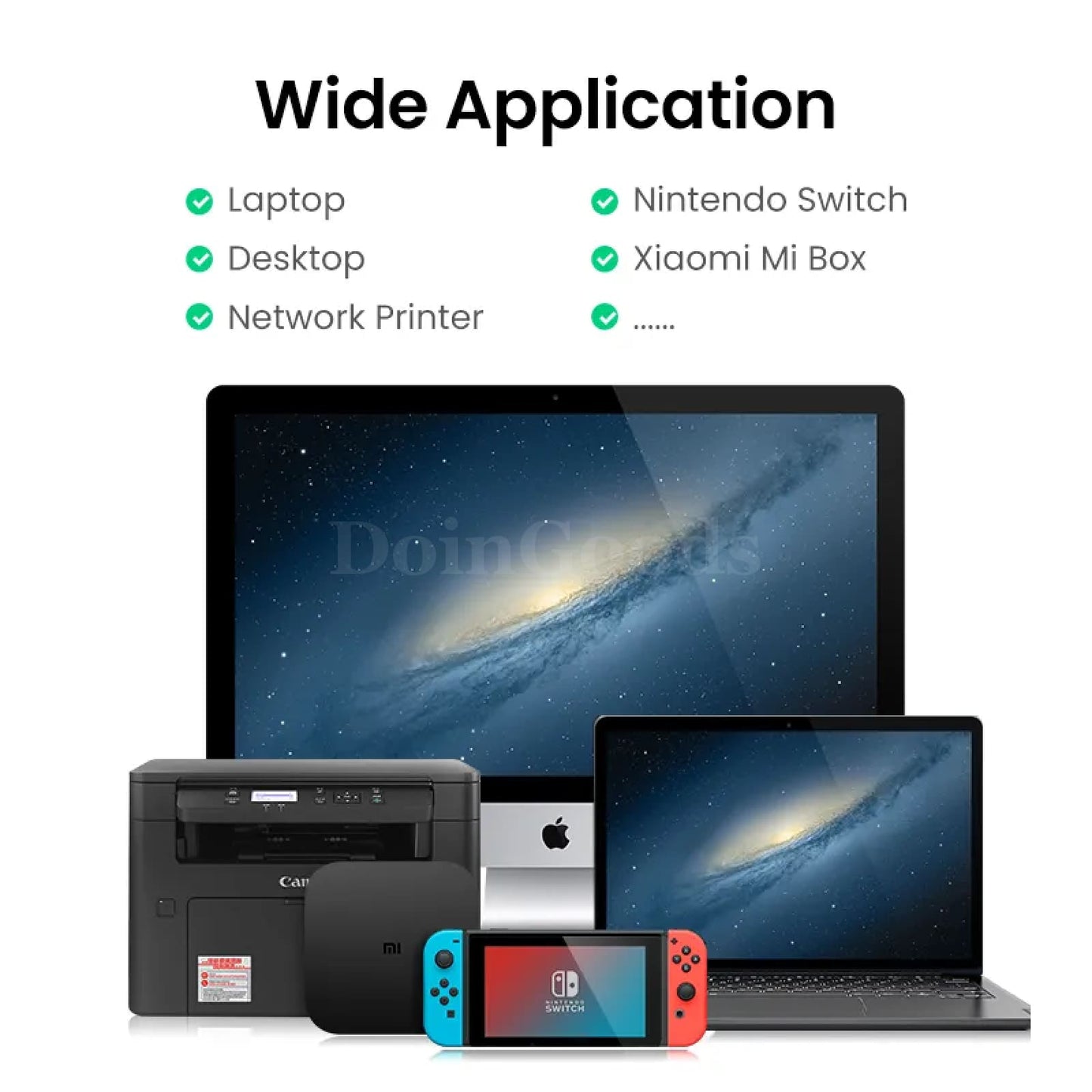 Ugreen Usb 3.0 Ethernet Adapter Network Card For Win 10 Pc Xiaomi Mi Box 301635