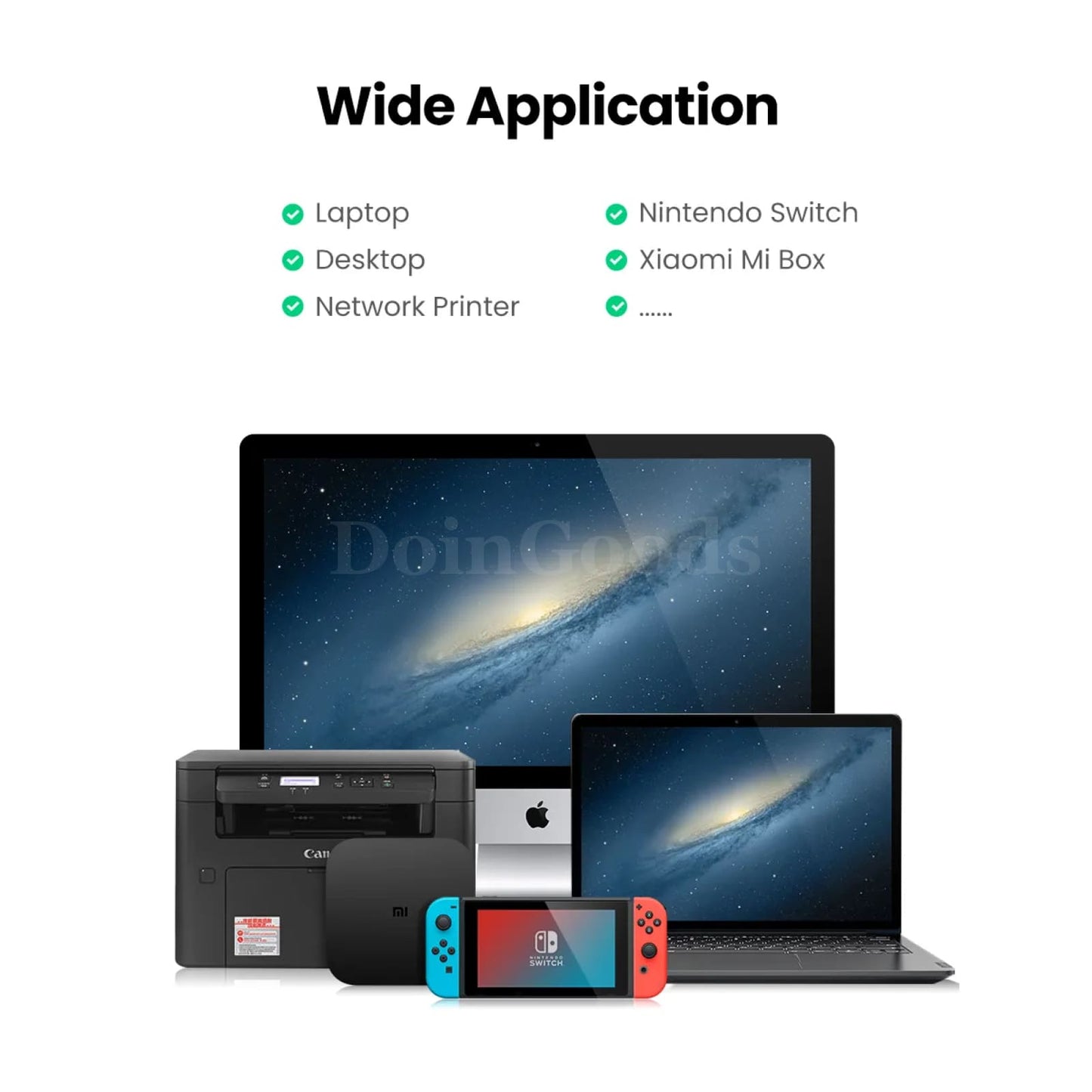 Ugreen Usb 3.0 Ethernet Adapter Network Card For Win 10 Pc Xiaomi Mi Box 301635