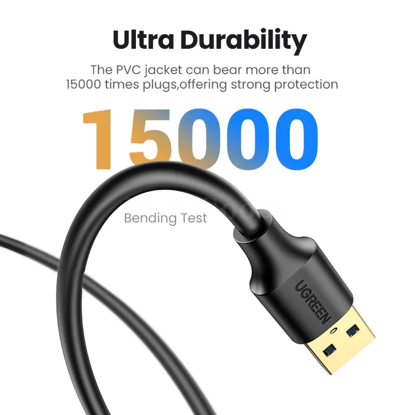 Ugreen Usb 3.0 Extension Cable For Smart Laptop Tv Xbox One Ssd Mini Fast Speed Cord 301635