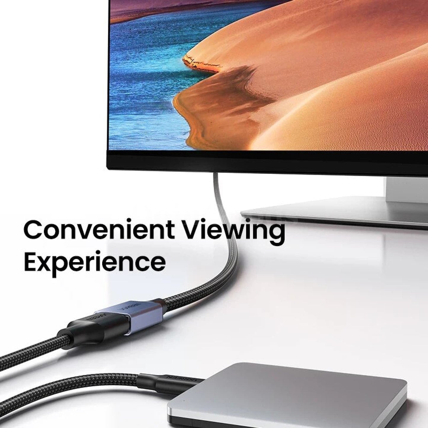 Ugreen Usb 3.0 Extension Cable Male To Female Data Extender Cord For Pc Tv 301635