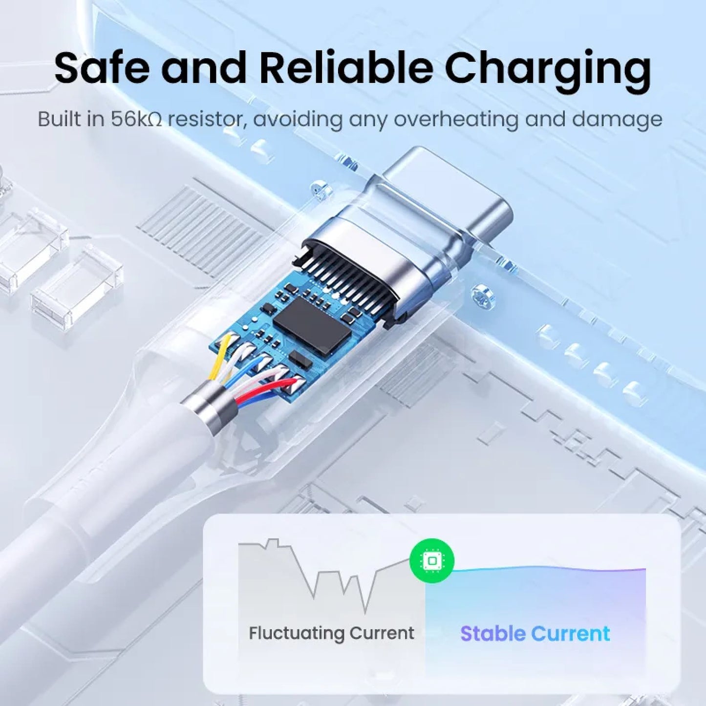 Ugreen Usb C Cable Type 3A Fast Charging Data For Iphone 15 Samsung S23 Xiaomi 11 Pro 301635