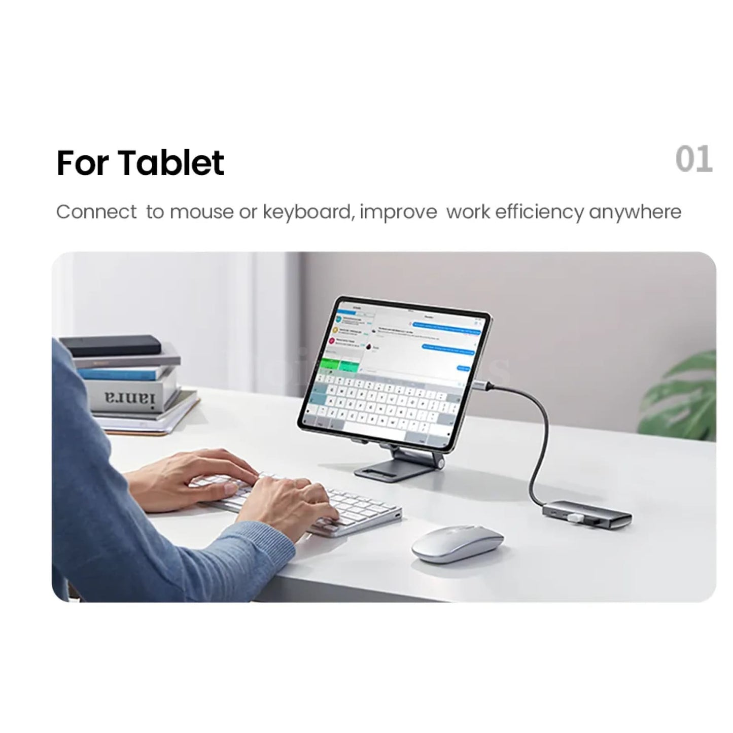Ugreen Usb C Hub 10Gbps Type-C 3.2 Gen2 Splitter 4 Port Macbook Pro Adapter 301635