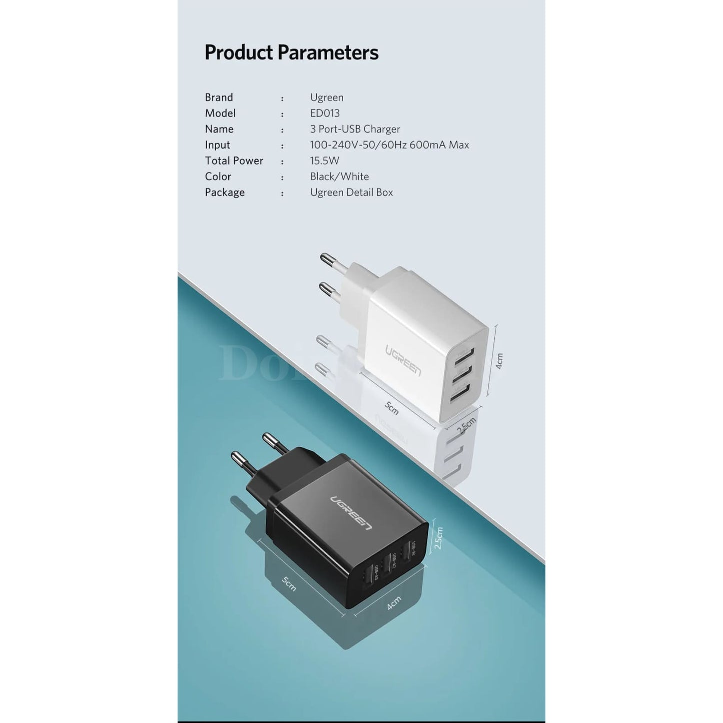 Ugreen Usb Charger For Iphone 14 13 Fast Wall Eu Adapter Samsung Xiaomi Huawei 301635