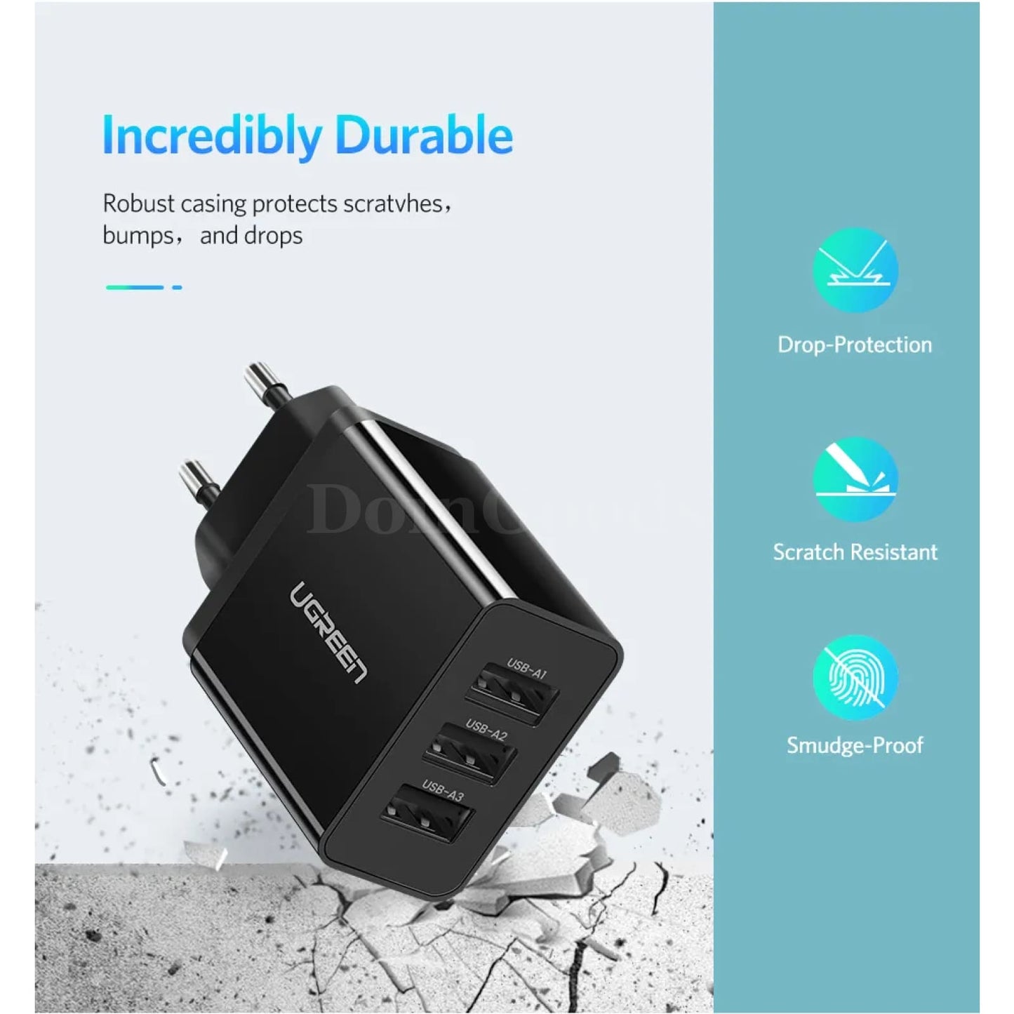 Ugreen Usb Charger For Iphone 14 13 Fast Wall Eu Adapter Samsung Xiaomi Huawei 301635