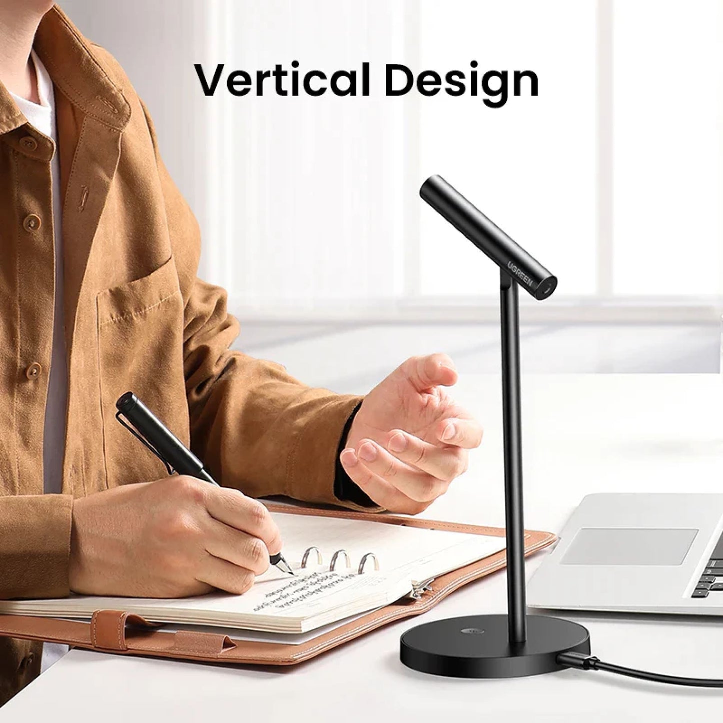 Ugreen Usb Computer Microphone Gooseneck Broadcasting Conference Instrument 301635