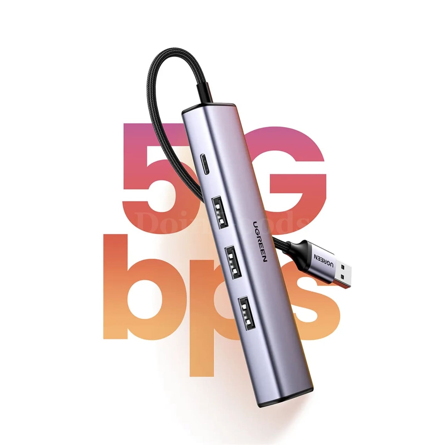 Ugreen Usb Ethernet Adapter 1000/100Mbps 3.0 Hub For Xiaomi Mi Box Macbook 301635