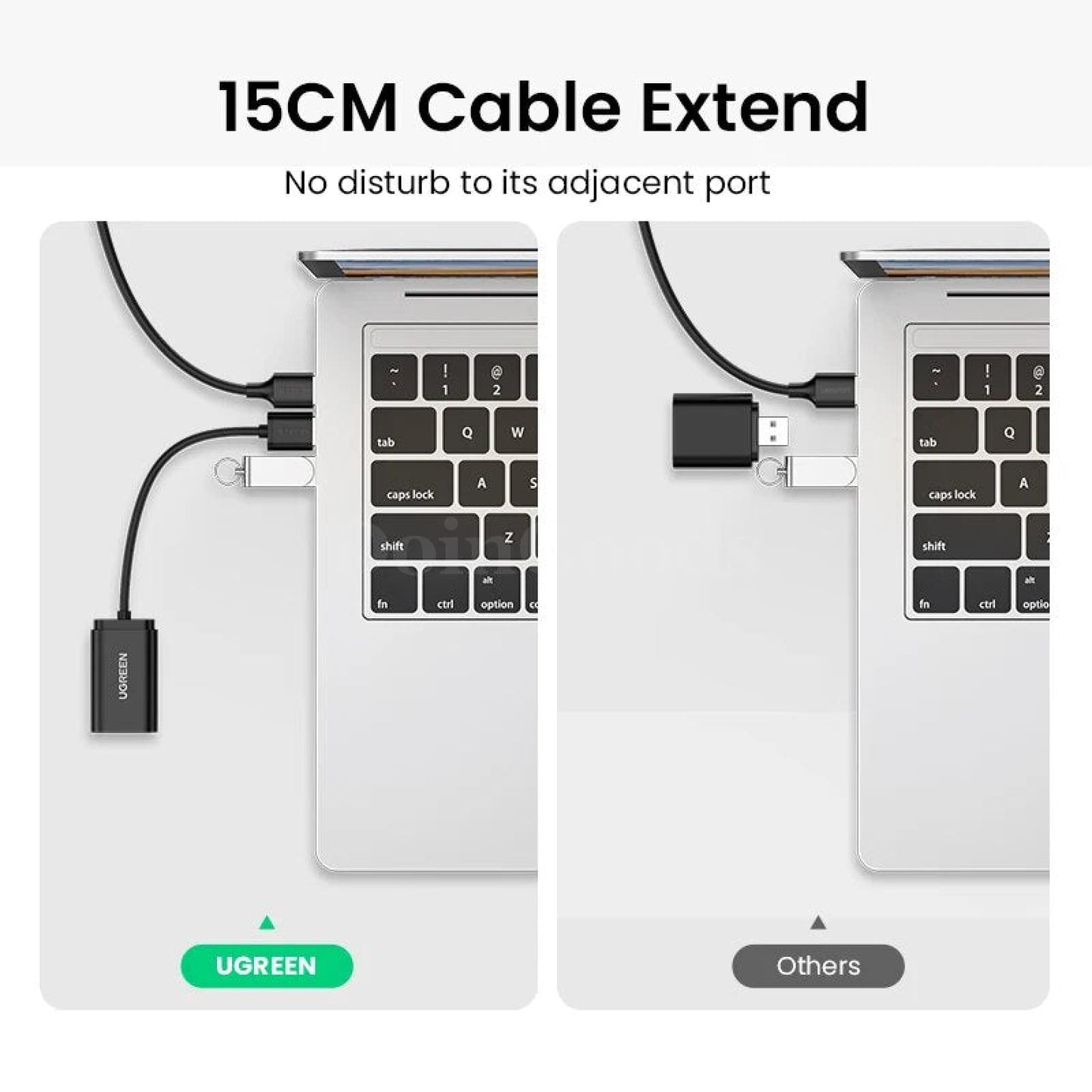 Ugreen Usb Sound Card - External 3.5Mm Adapter For Microphone And Speaker Audio Interface 301635