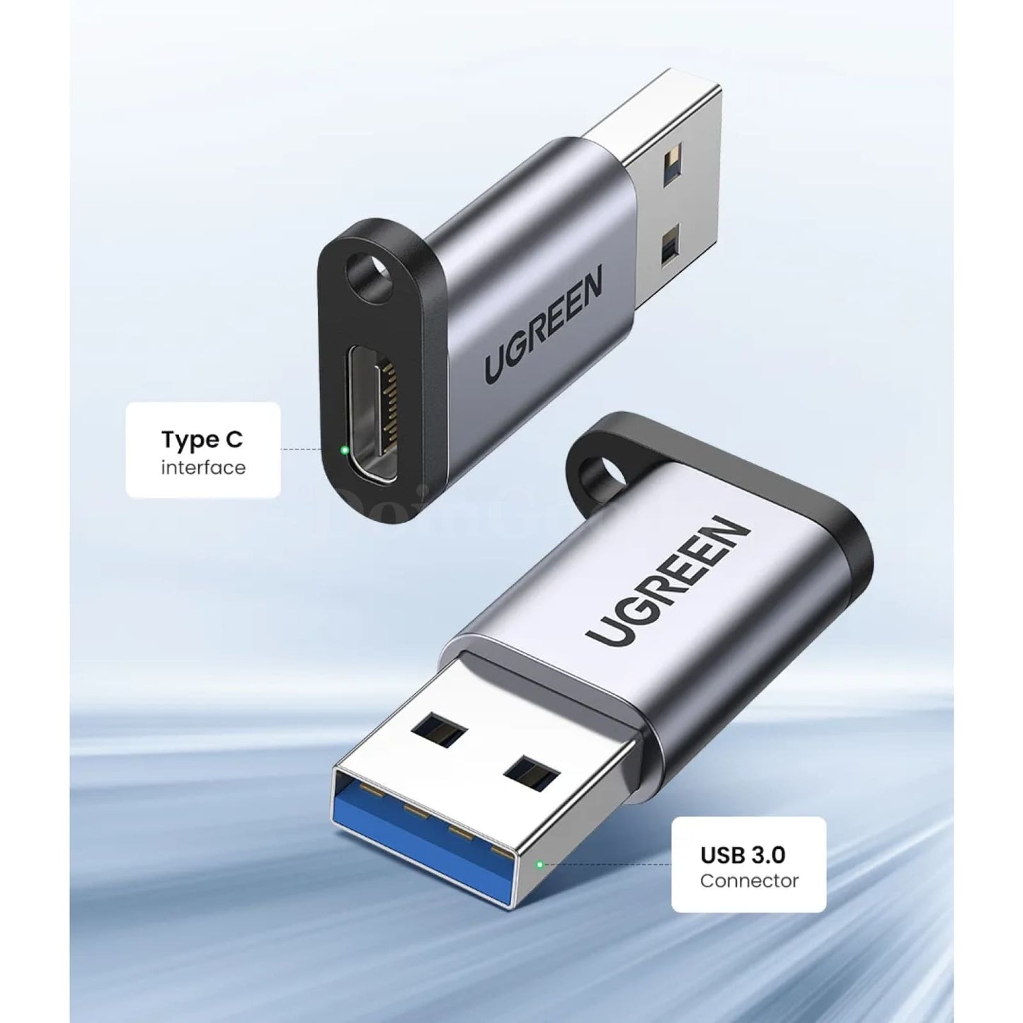 Ugreen Usb Type C Adapter 3.0 2.0 Male To Female For Laptop Samsung Xiaomi 301635