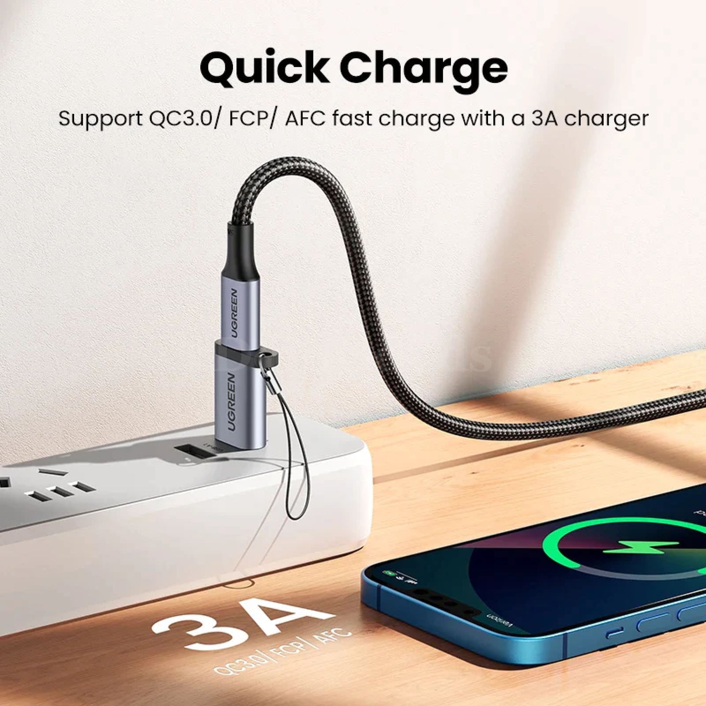 Ugreen Usb Type C Adapter 3.0 2.0 Male To Female For Laptop Samsung Xiaomi 301635