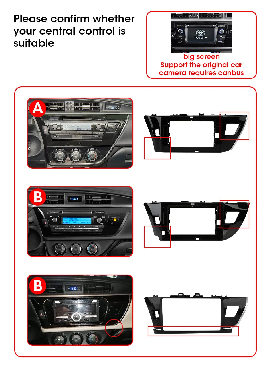 Roadwise Multimedia Android Auto Radio For Toyota Corolla Ralink LHD 2014 2015 2016 4G wifi BT GPS DVD 2 DIN Headunit autostereo