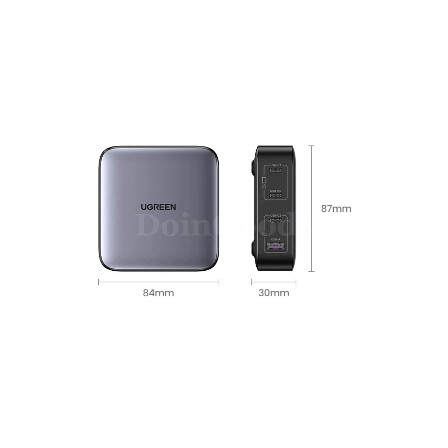 Ugreen 100W Gan Charger 4-In-1 Desktop Laptop Fast Adapter Iphone Pro Max Xiaomi 301635