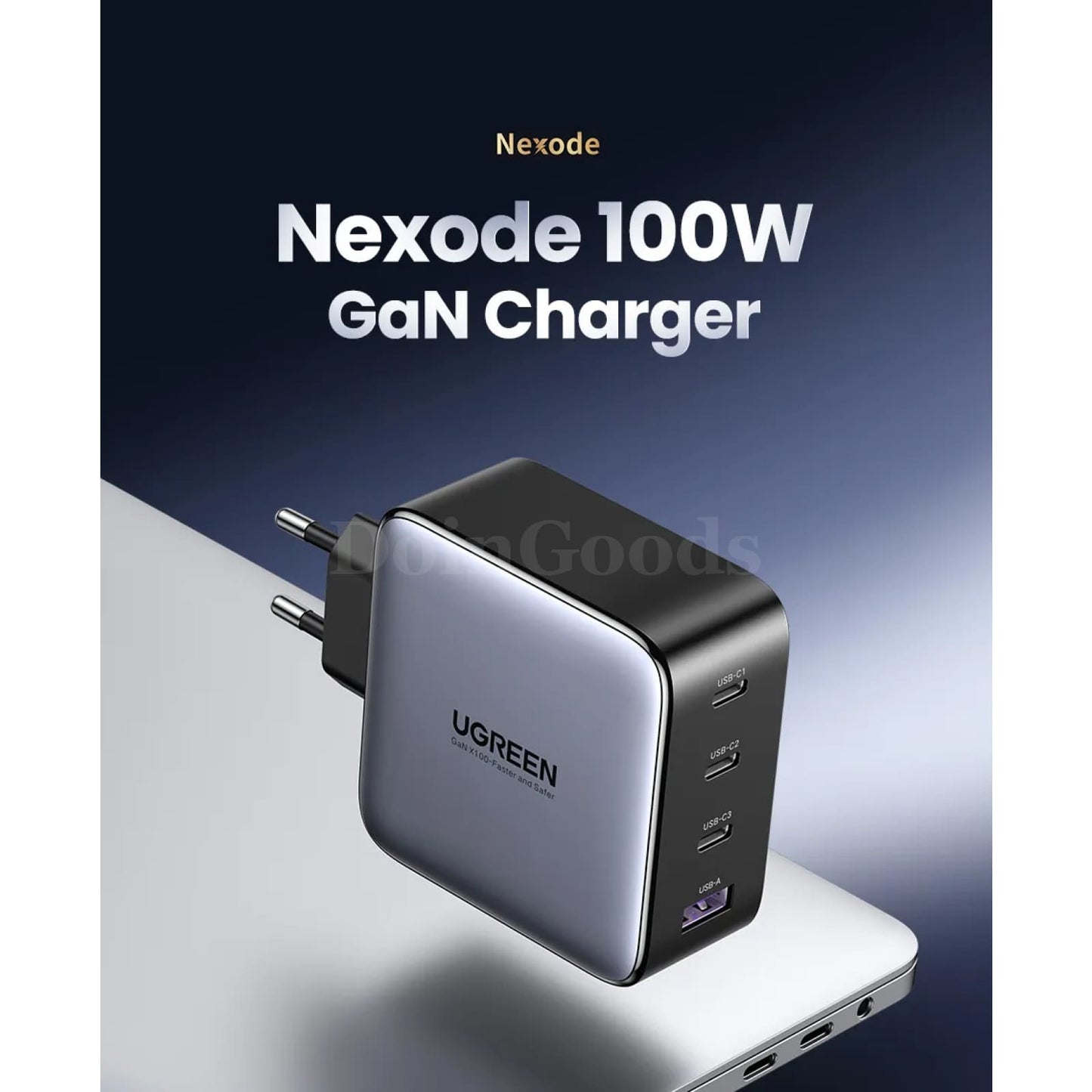 Ugreen 100W Gan Usb Charger Fast Charging Type C Pd Macbook Iphone 15 14 Xiaomi 301635