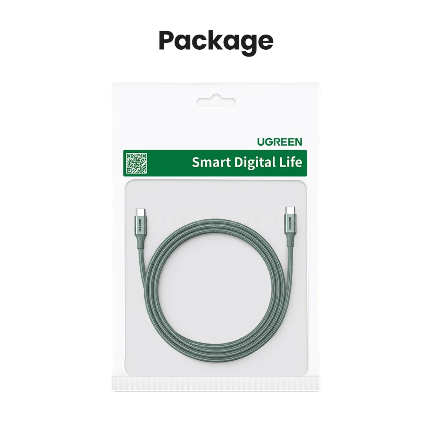Ugreen 100W Usb C Cable For Iphone 15 Macbook Samsung S21 Fast Charge Qc4.0 301635