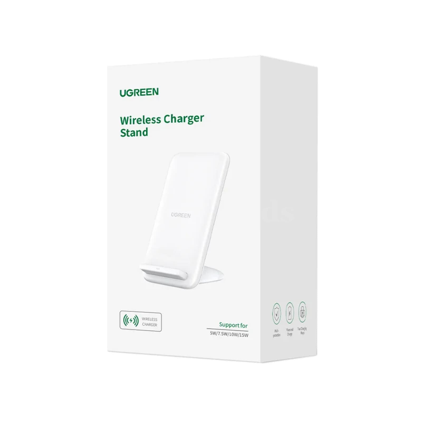 Ugreen 15W Wireless Charger Stand For Iphone 14 Pro Max Samsung Airpods 301635