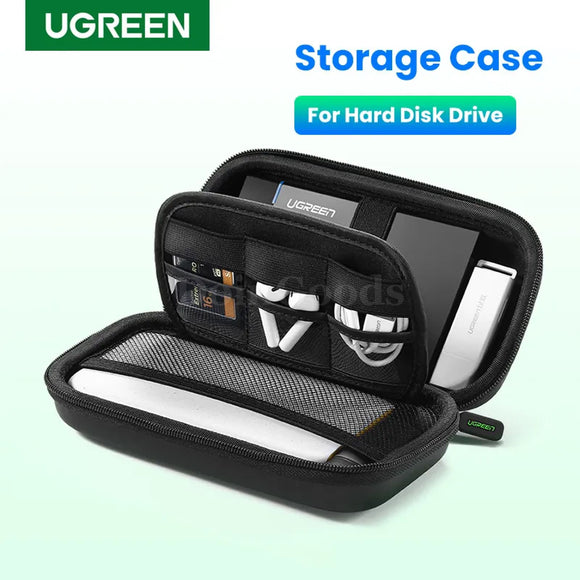 Ugreen 2.5-Inch Hard Disk Drive Case Portable Hdd/Ssd Storage Box For Power Bank Travel Bag 301635-