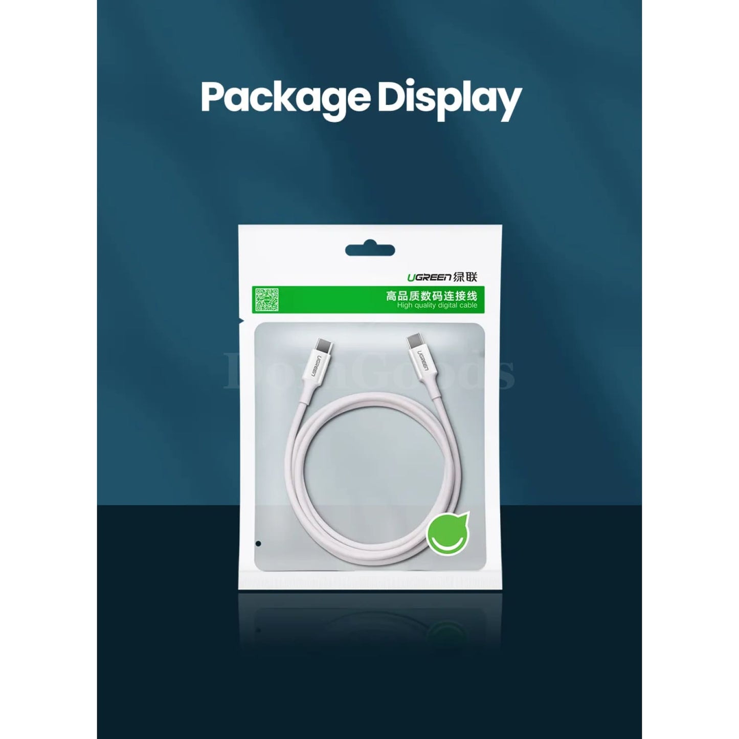 Ugreen 2 Pack Usb C Cable 60W 3A Quick Charge 4.0 Samsung Macbook Ipad Pro 301635