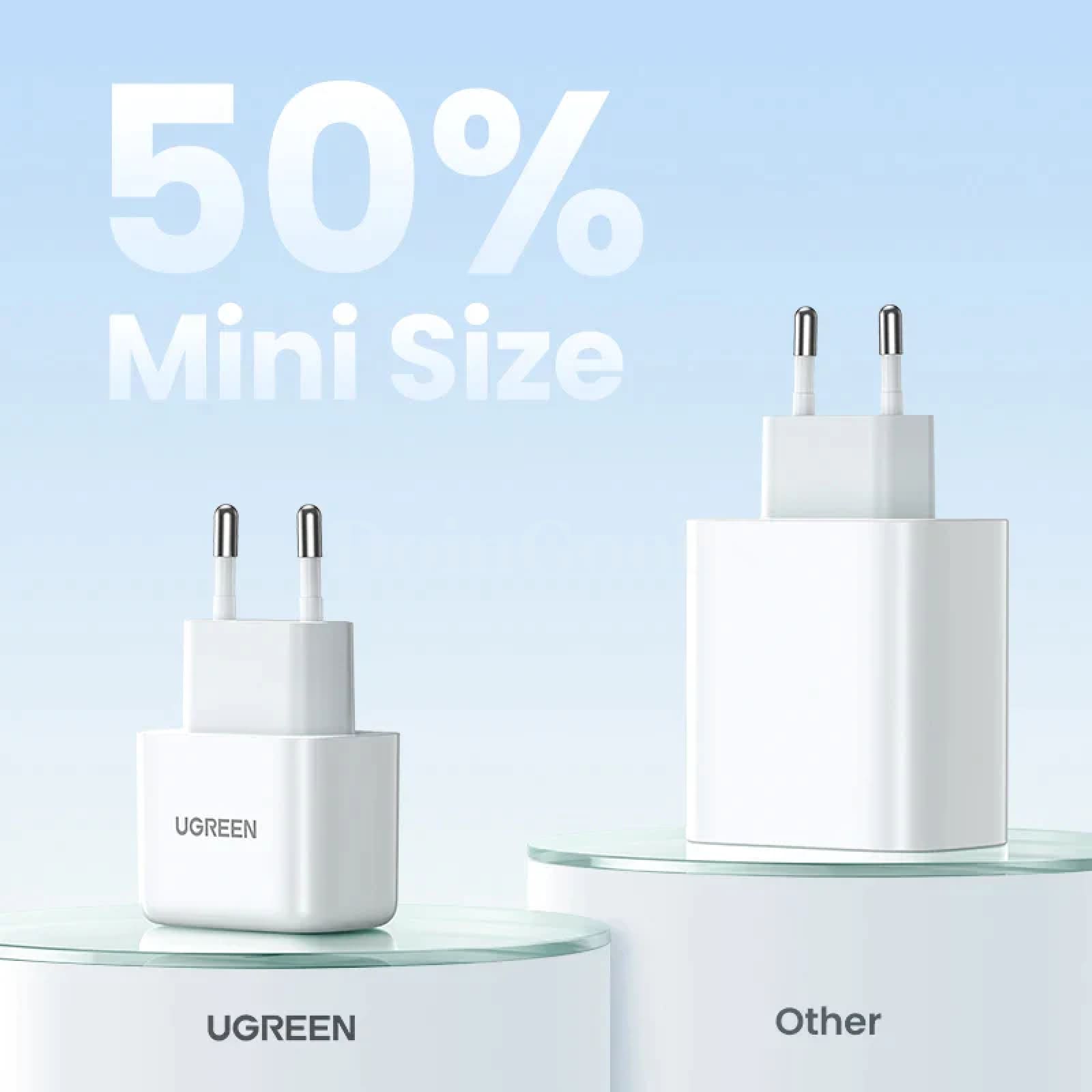 Ugreen 20W Usb Type C Pd Fast Charger Quick Charge 4.0 For Iphone Xiaomi Huawei 301635