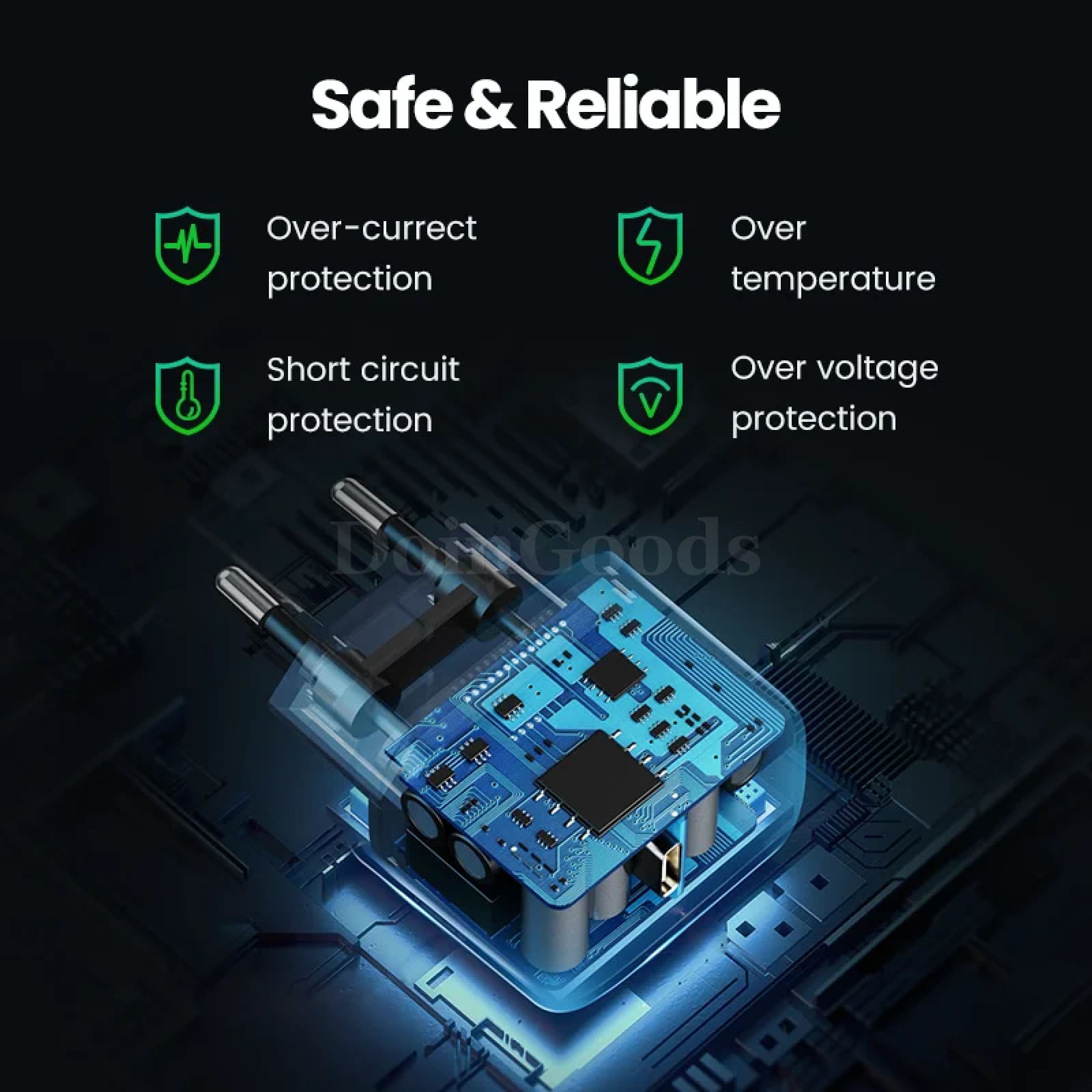 Ugreen 25W Usb C Charger Portable Type Pd Fast Charging Samsung Xiaomi Tablet 301635