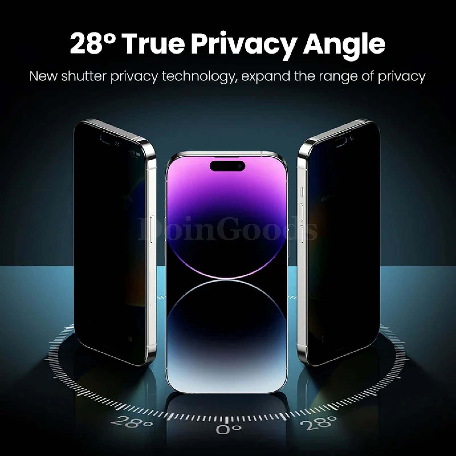 Ugreen 2Pcs Privacy Screen Protector Iphone 14 13 Pro Max Plus Anti-Spy 301635