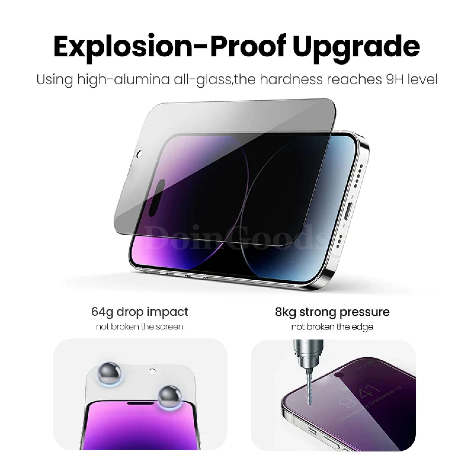 Ugreen 2Pcs Privacy Screen Protector Iphone 14 13 Pro Max Plus Anti-Spy 301635