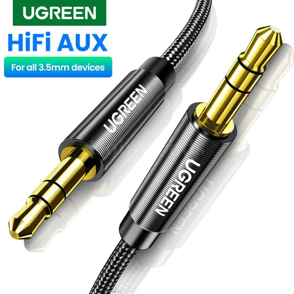 Ugreen 3.5Mm Male To Aux Cable - Audio For Iphone Computer Headphones And More 301635-