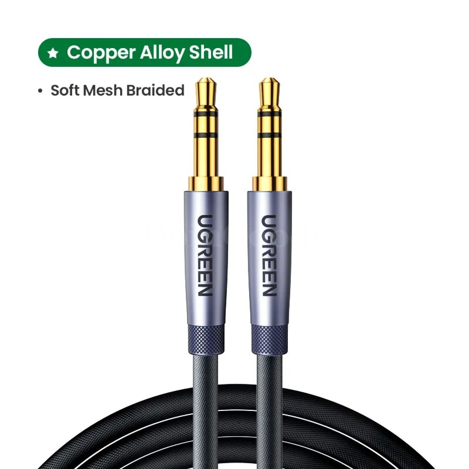 Ugreen 3.5Mm Male To Aux Cable - Audio For Iphone Computer Headphones And More Copper Alloy Shell /