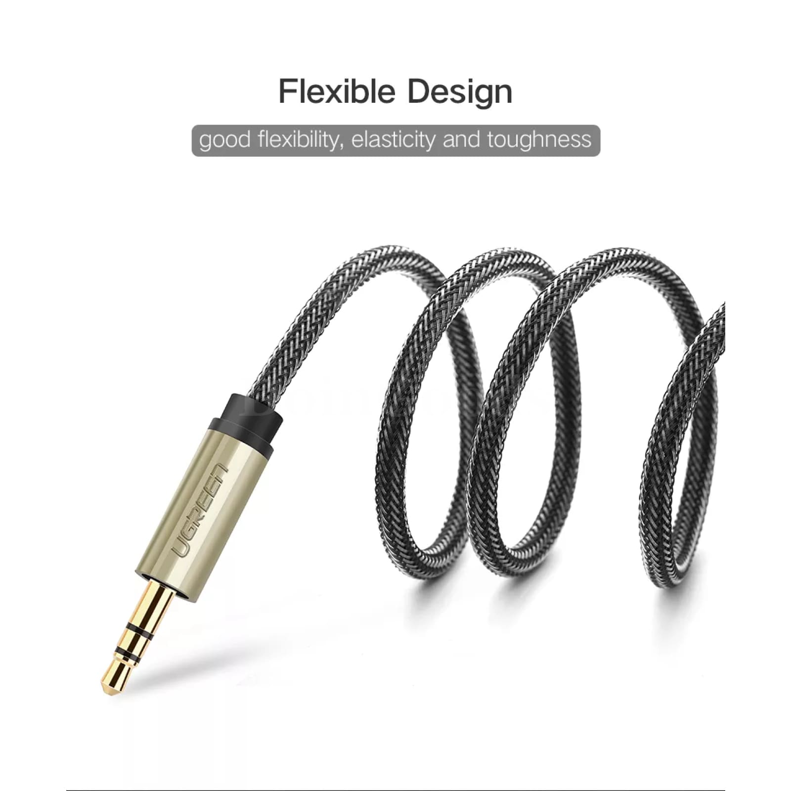 Ugreen 3.5Mm To 6.35Mm Audio Adapter Cable Gold-Plated Jack Male 6.5Mm Mixer Amp 301635