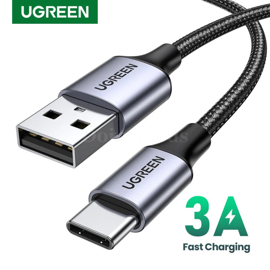 Ugreen 3A Usb Type C Cable Fast Charging Realme Xiaomi Samsung S21 Ipad Poco 301635