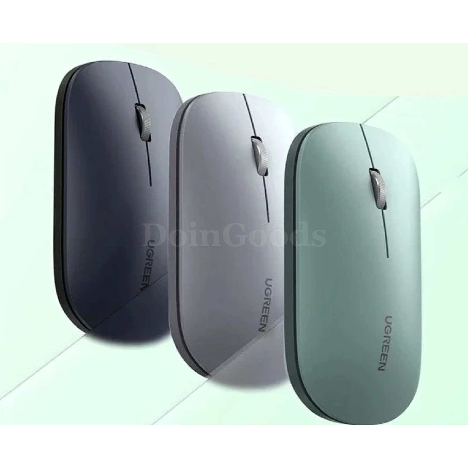 Ugreen 4000 Dpi Wireless Mouse 40Db Silent Click For Macbook Pro M1/M2 Ipad Pc 301635