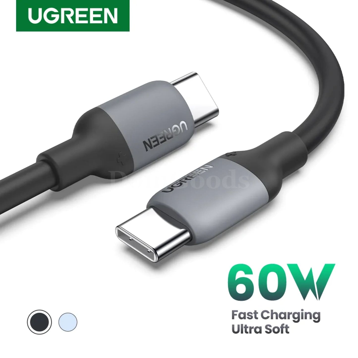 Ugreen 60W 100W Usb C To Cable For Iphone 15 Macbook Xiaomi Samsung Liquid 301635