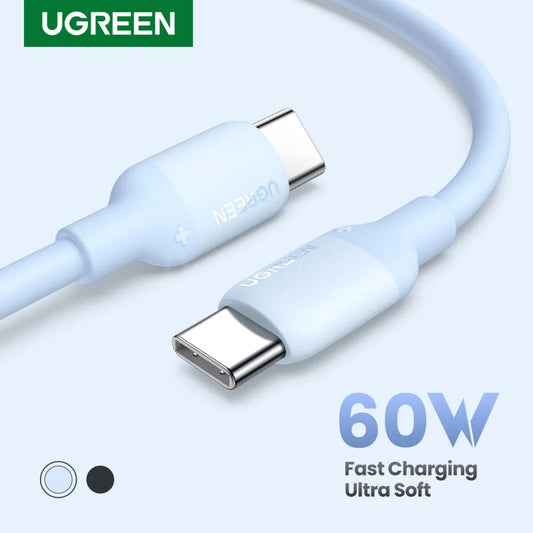 Ugreen 60W 100W Usb C To Type Cable For Iphone 15 Macbook Xiaomi Samsung 5A 301635