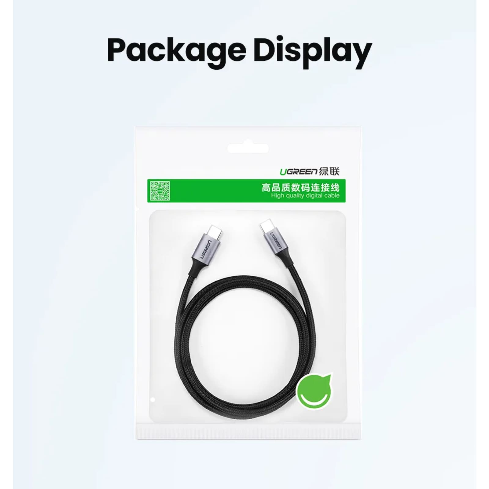 Ugreen 60W 100W Usb Type C To Cable For Macbook Ipad Samsung Xiaomi Pd 3A Fast 301635