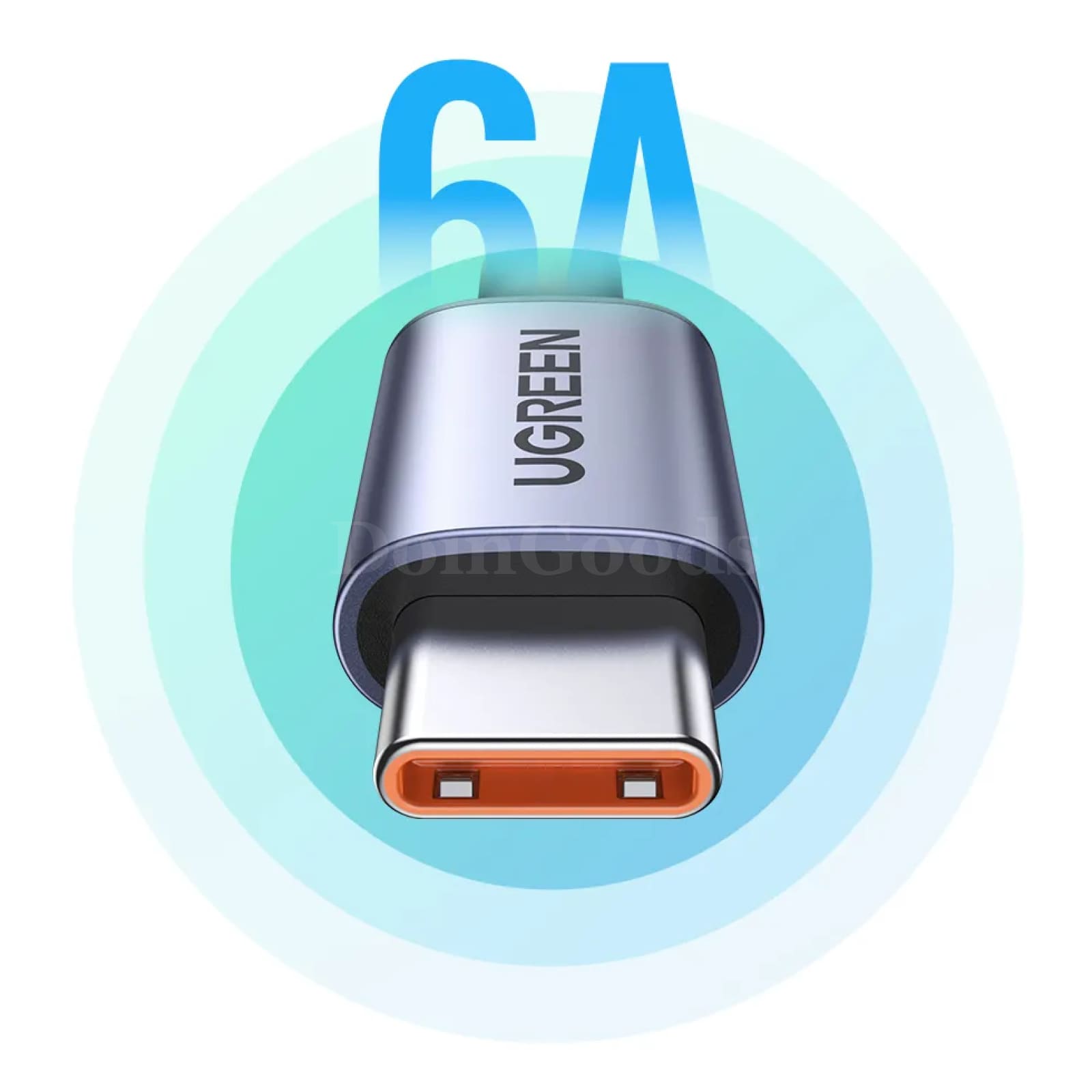 Ugreen 6A 100W Usb Type C Cable Spring Pull Telescopic For Huawei Honor Xiaomi 301635