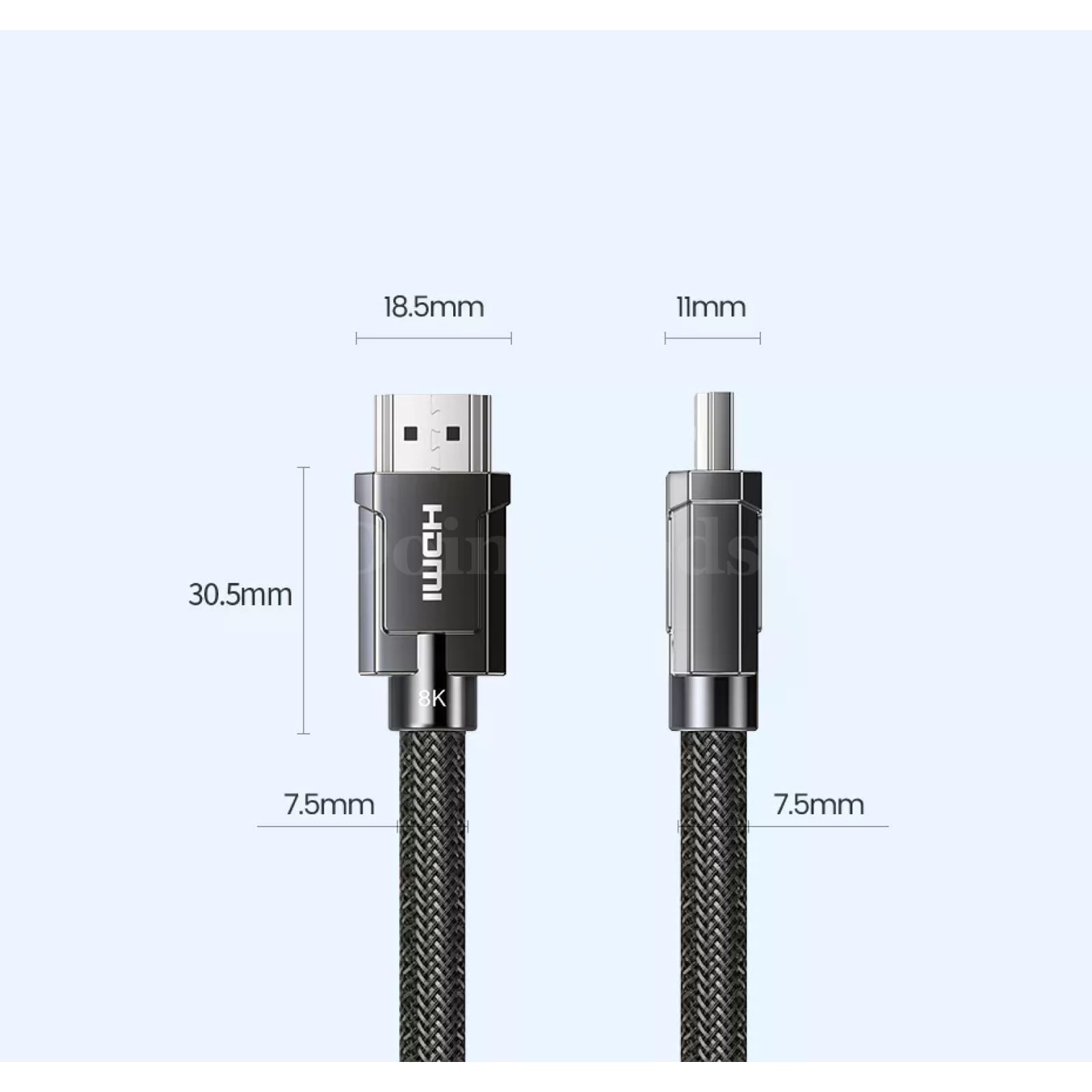 Ugreen 8K Hdmi-Compatible Cable Ultra High Speed 48Gbps For Ps5 Xiaomi Tv Box 301635