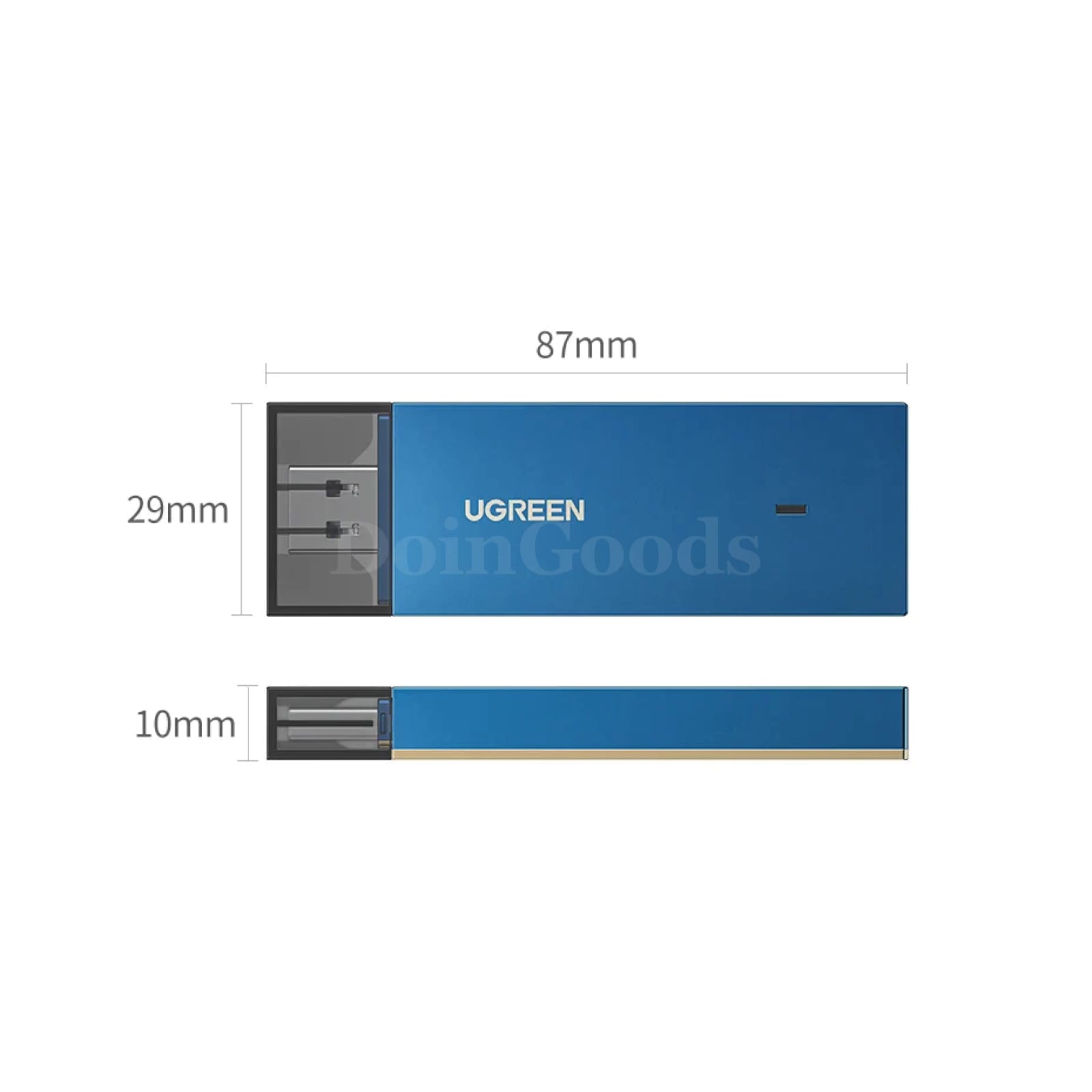 Ugreen Ac650 Ax1800 Wifi Adapter 5G 2.4G Usb Card Dongle For Laptop Desktop 301635