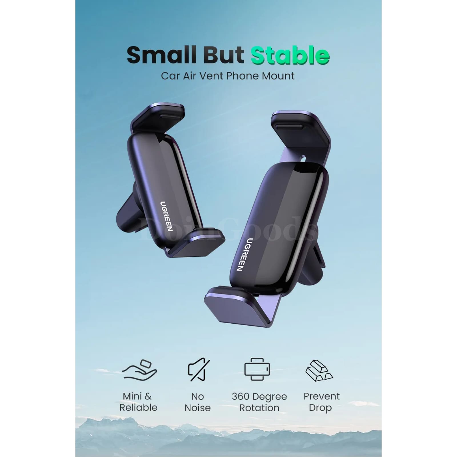 Ugreen Air Vent Car Phone Holder Stand For Xiaomi Samsung Iphone 15 14 301635