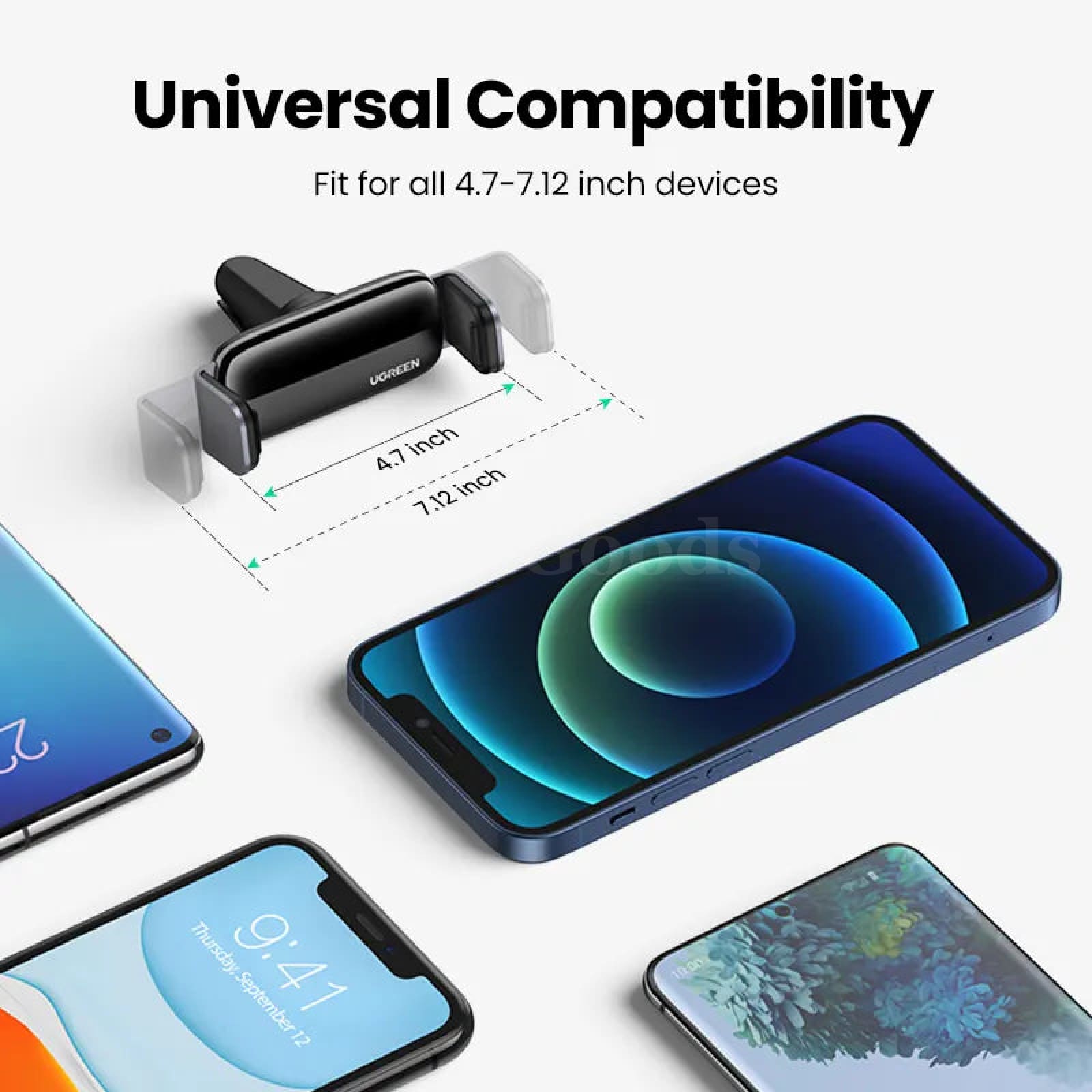 Ugreen Air Vent Car Phone Holder Stand For Xiaomi Samsung Iphone 15 14 301635
