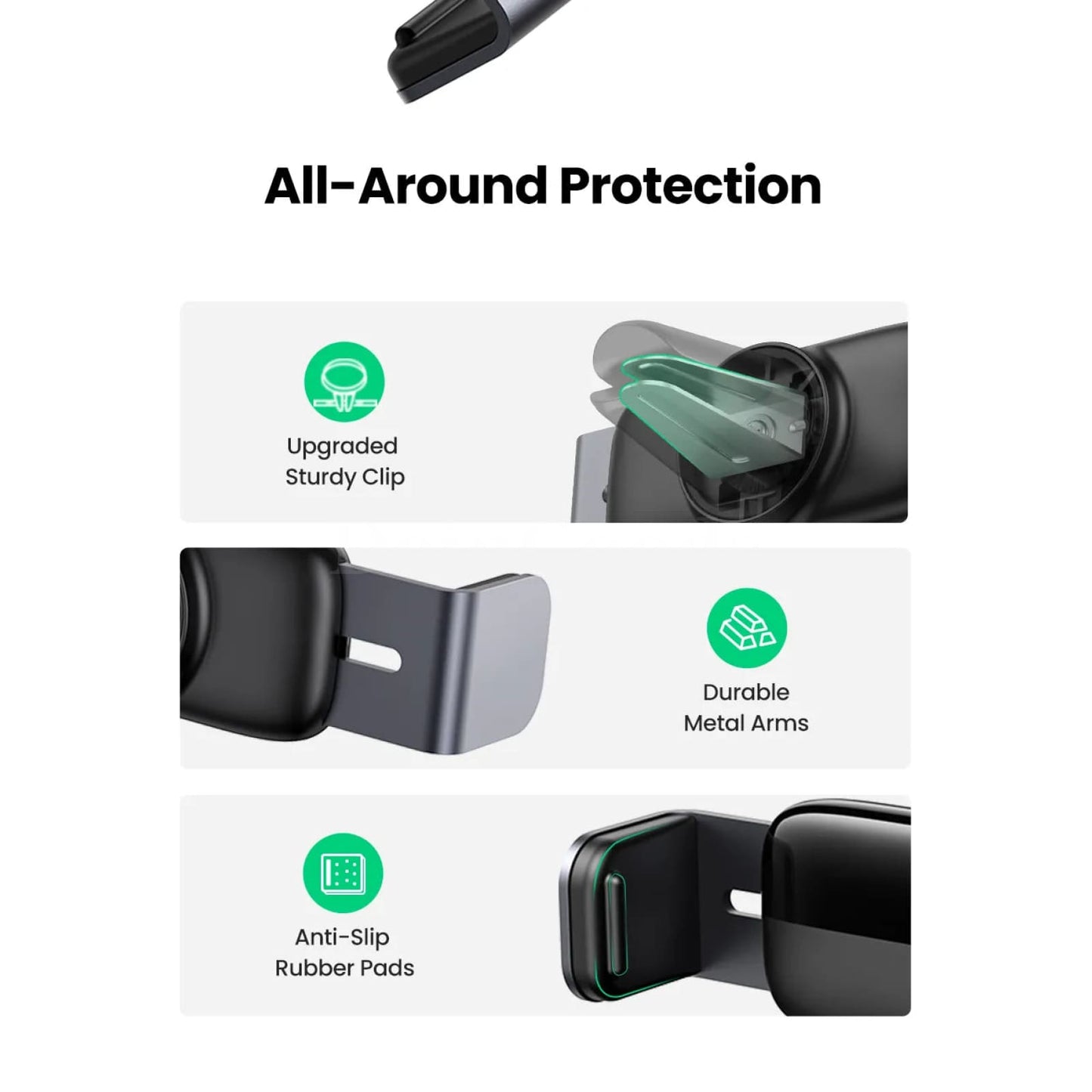 Ugreen Air Vent Car Phone Holder Stand For Xiaomi Samsung Iphone 15 14 301635