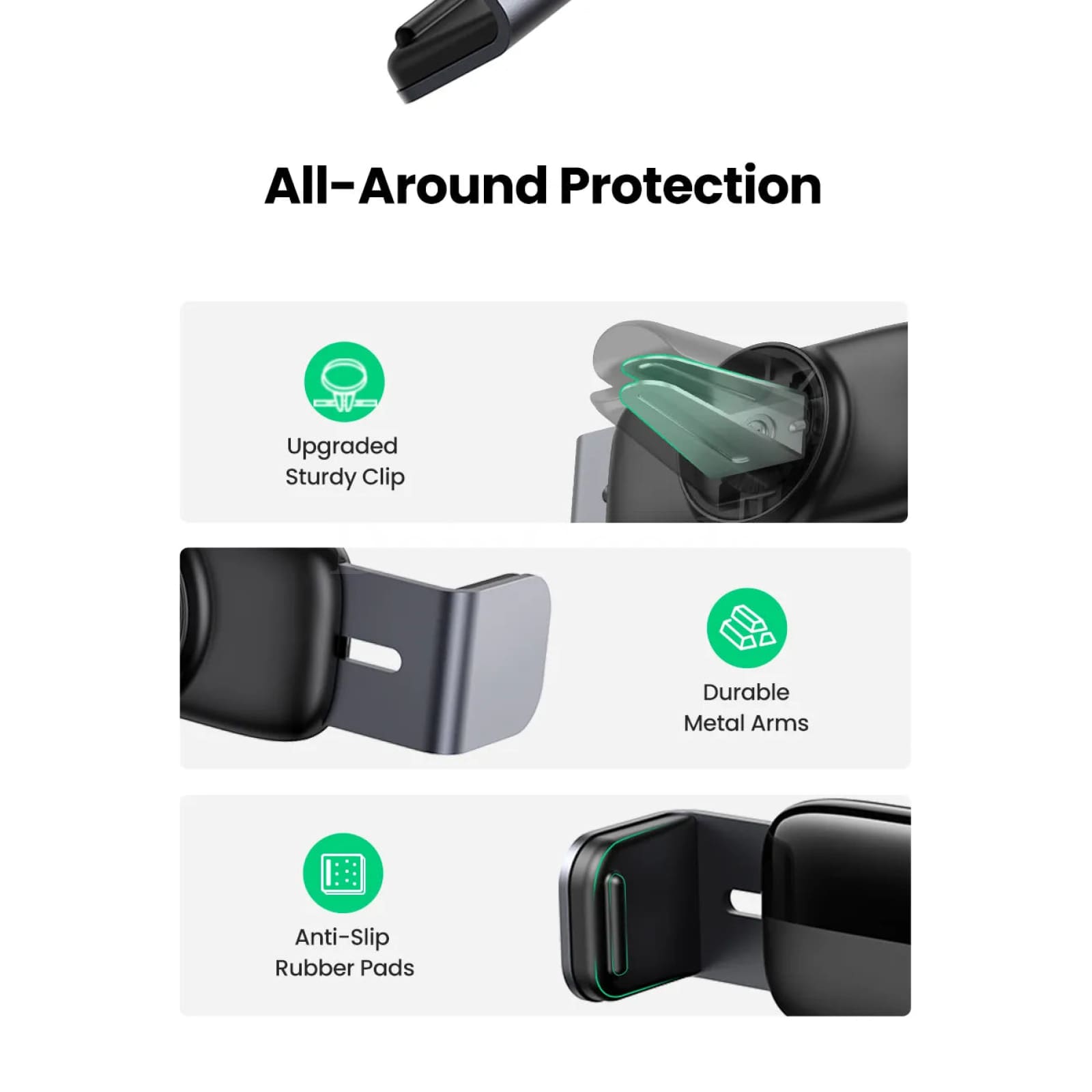 Ugreen Air Vent Car Phone Holder Stand For Xiaomi Samsung Iphone 15 14 301635