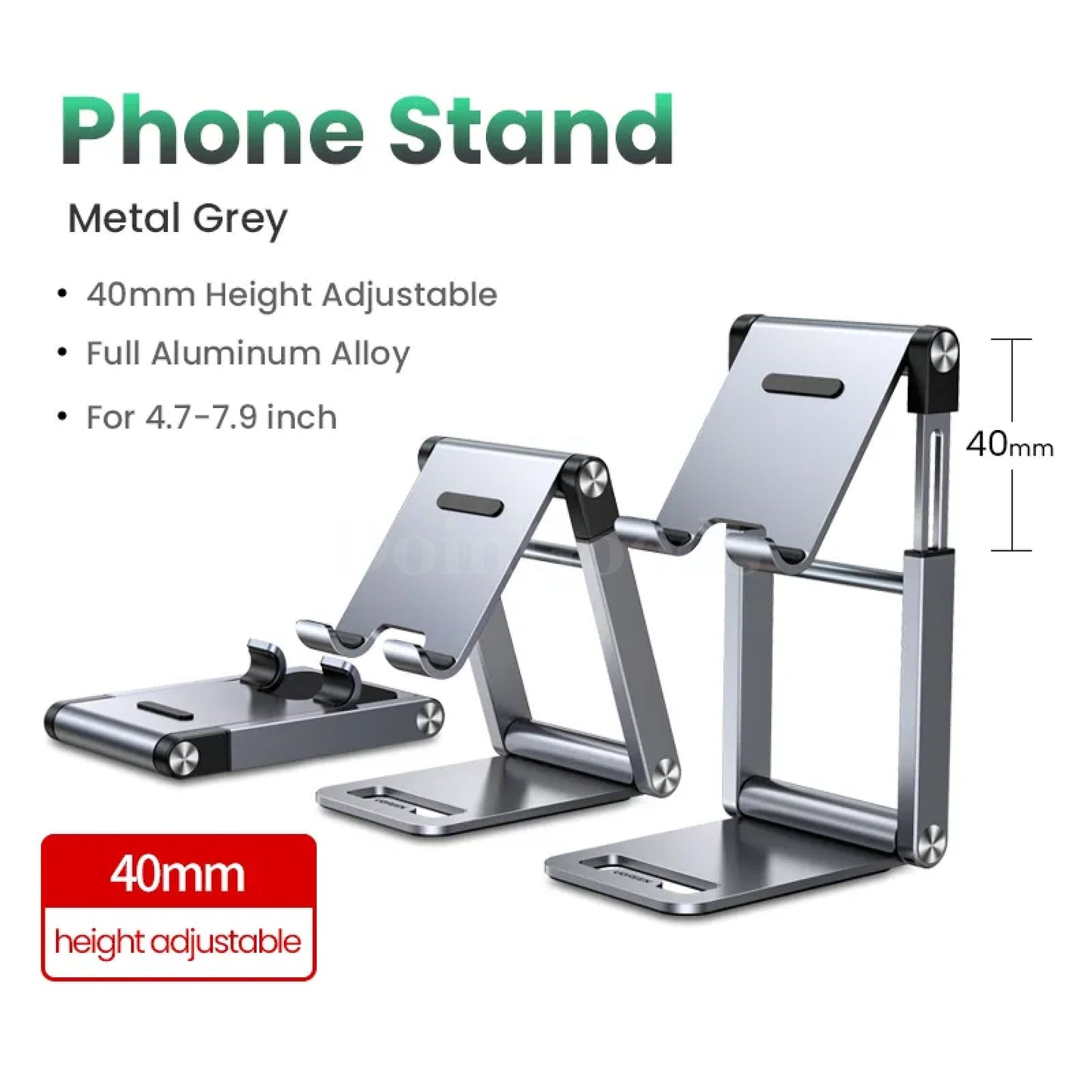 Ugreen Aluminum Phone Tablet Stand Holder Iphone 15 14 13 Pro Max Xiaomi Samsung Lifting / China