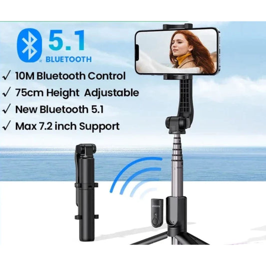 Ugreen Bluetooth Selfie Stick Tripod Stand 750Mm Extendable 10M Remote Shutter 301635