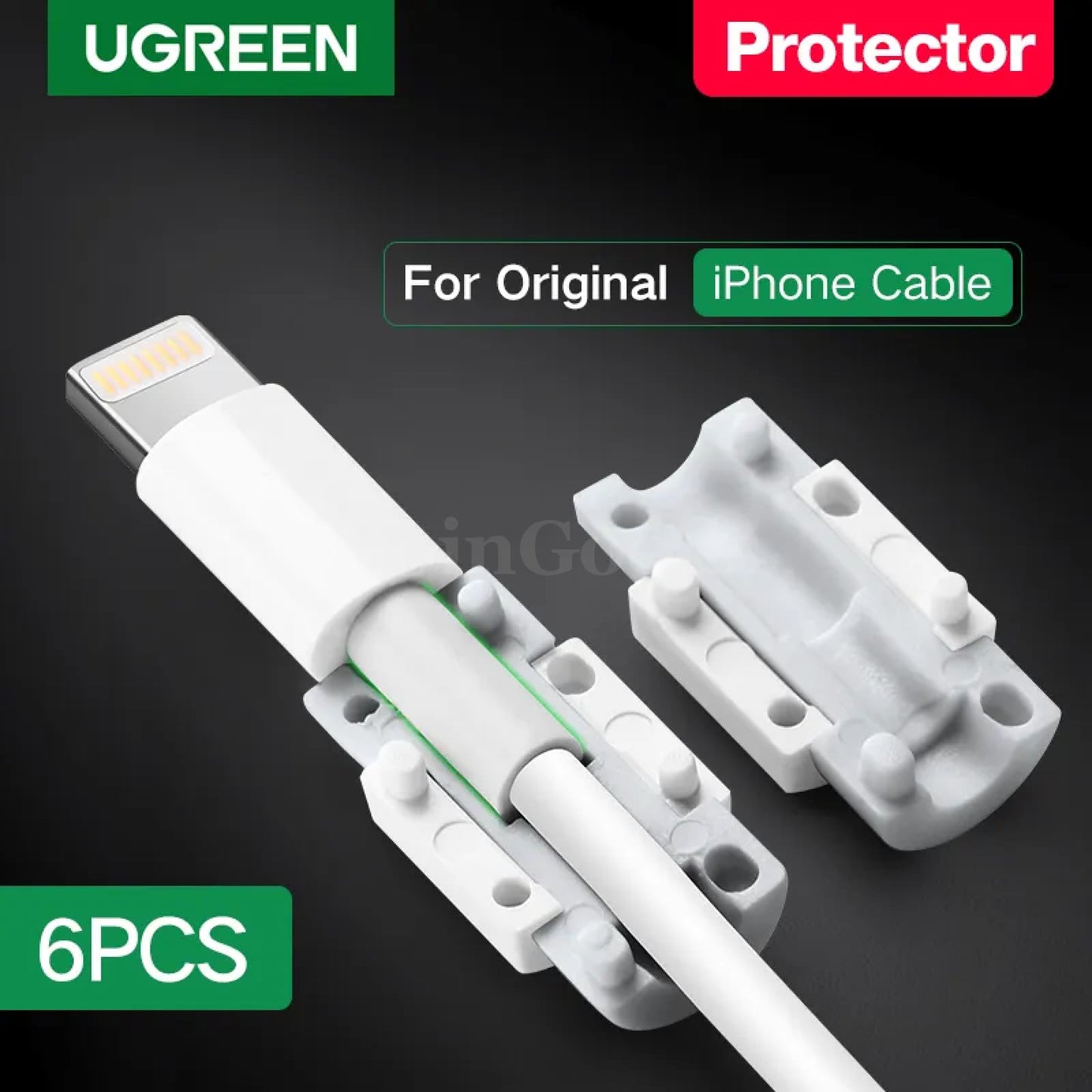 Ugreen Cable Protector Iphone Charger Usb Cord Saver Bite Chompers Protection 301635