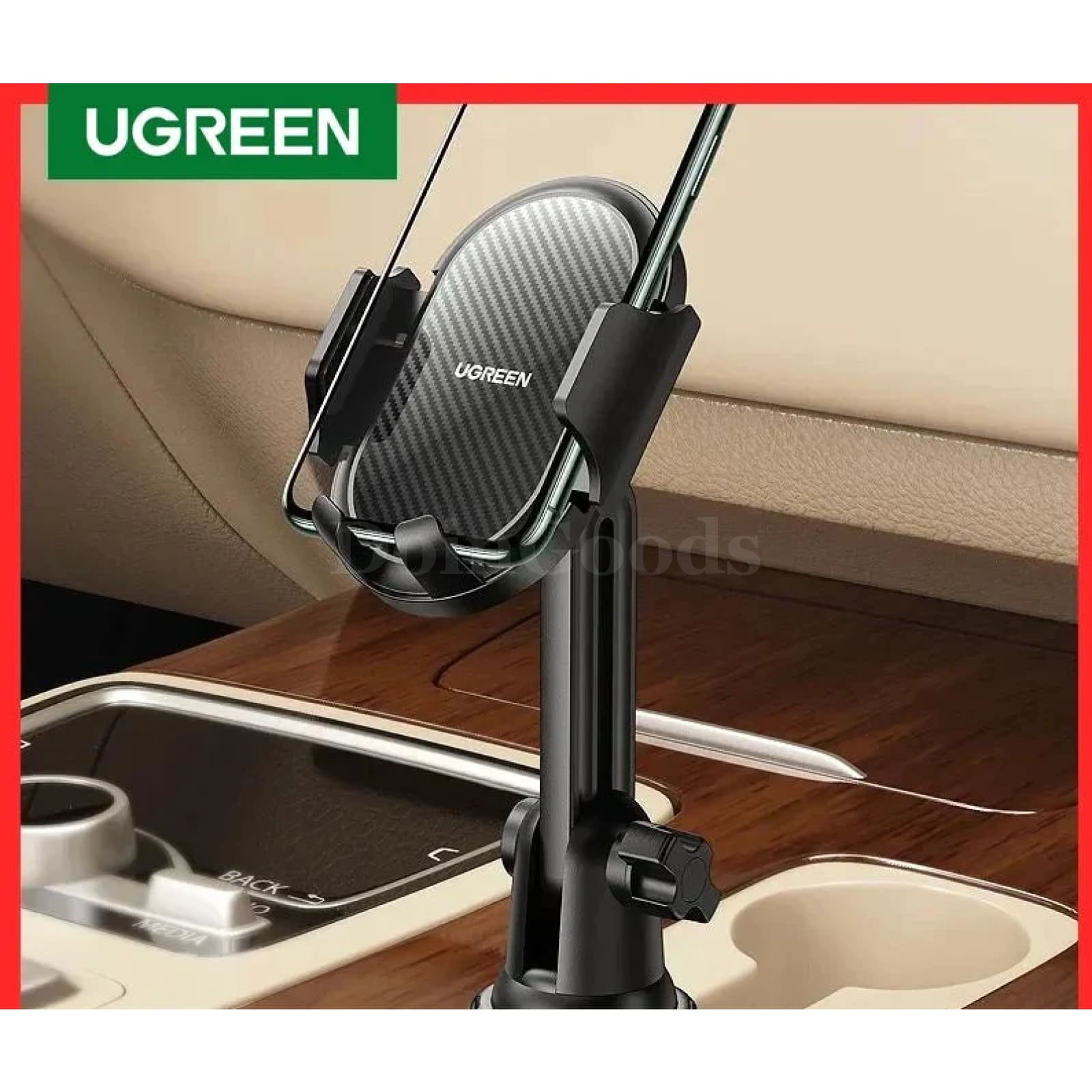 Ugreen Car Cup Phone Holder Stand For Iphone 15 14 Pro Max Xiaomi Huawei 301635