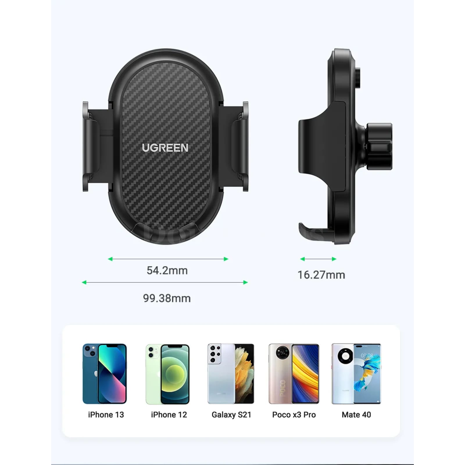 Ugreen Car Phone Holder Air Vent Stand Iphone 15 14 13 Pro Max Xiaomi Samsung 301635